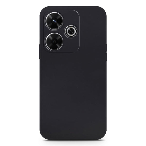 Skinlee Silica Gel Case - Black - Xiaomi Redmi Note 13R