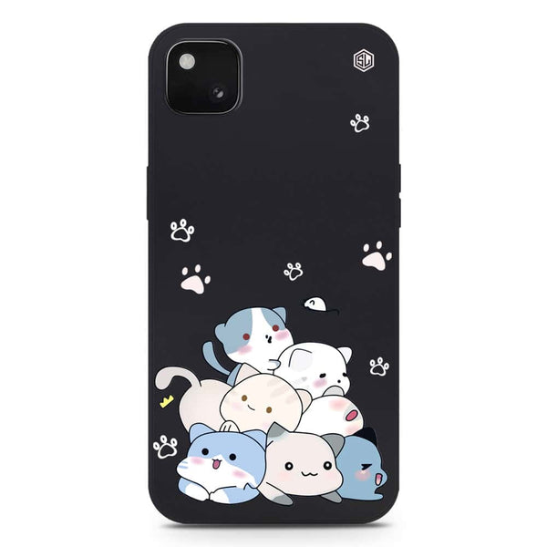 Cute Design Soft Phone Case - Silica Gel Case - Black - Google Pixel 4