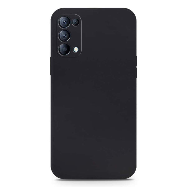 Skinlee Silica Gel Case - Black - Oppo Reno 5 Pro 5G