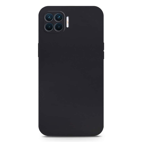 Skinlee Silica Gel Case - Black - Oppo Reno4 Lite