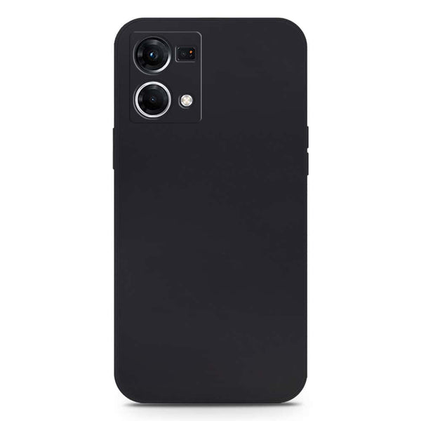 Skinlee Silica Gel Case - Black - Oppo F21 Pro 4G