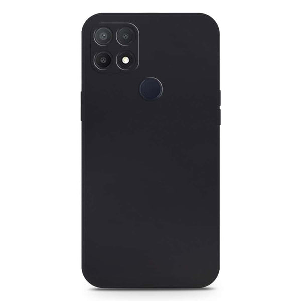 Skinlee Silica Gel Case - Black - Oppo A15s