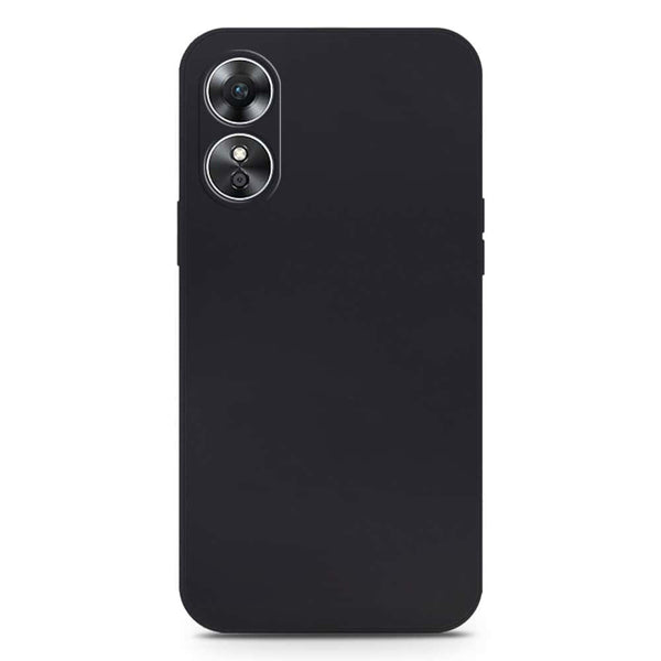 Skinlee Silica Gel Case - Black - Oppo A17