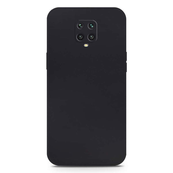 Skinlee Silica Gel Case - Black - Xiaomi Redmi Note 9 Pro