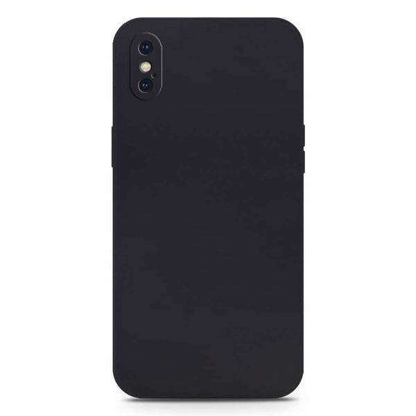 Skinlee Silica Gel Case - Black - iPhone XS / X