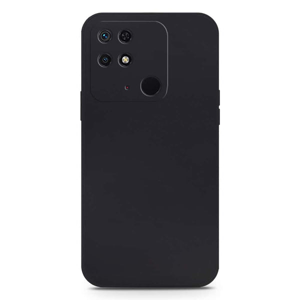 Skinlee Silica Gel Case - Black - Xiaomi Redmi 10C