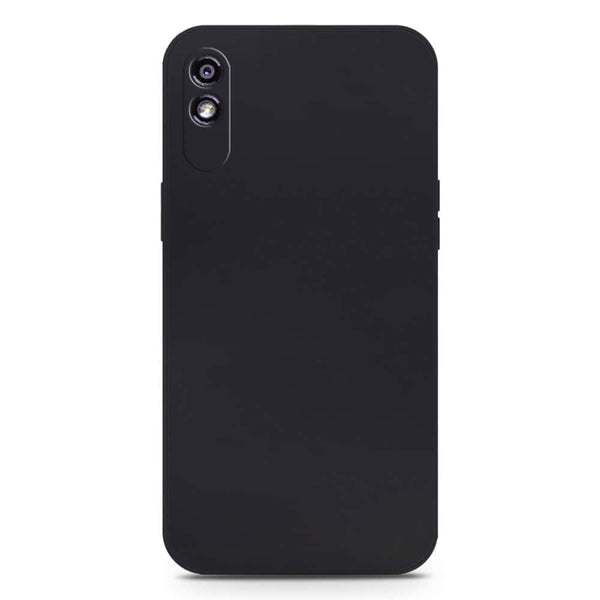 Skinlee Silica Gel Case - Black - Xiaomi Redmi 9i