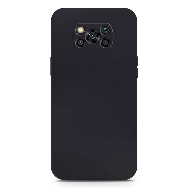 Skinlee Silica Gel Case - Black - Xiaomi Poco X3 Pro