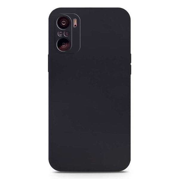 Skinlee Silica Gel Case - Black - Xiaomi Poco F3