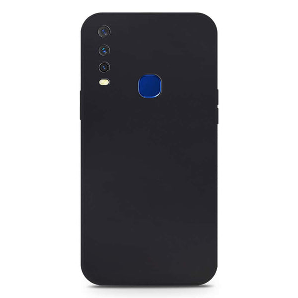 Skinlee Silica Gel Case - Black - Vivo Y17