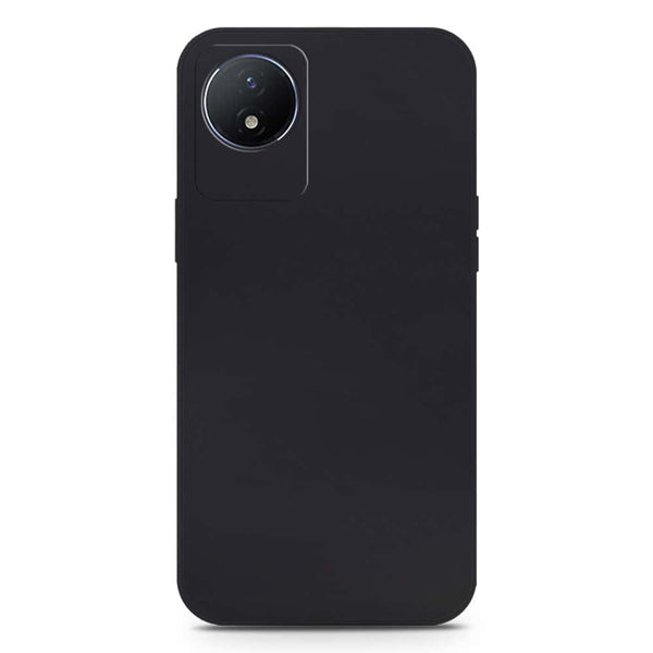 Skinlee Silica Gel Case - Black - Vivo Y02