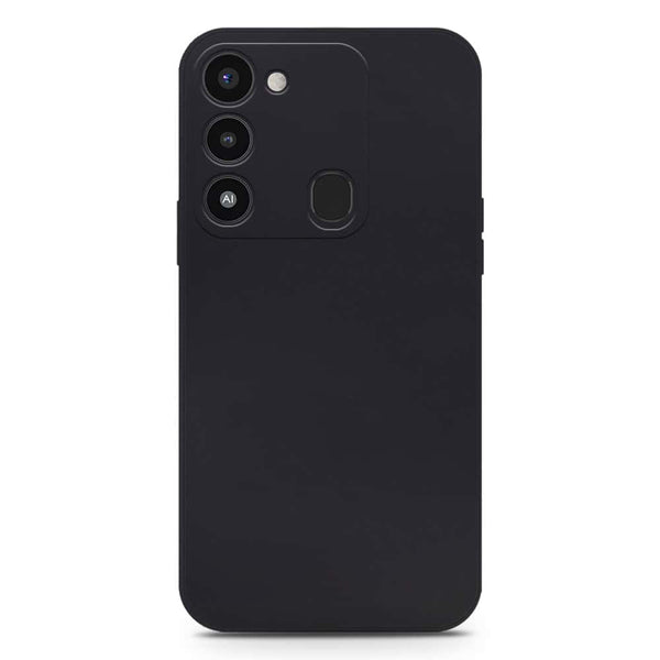 Skinlee Silica Gel Case - Black - Tecno Spark Go 2022