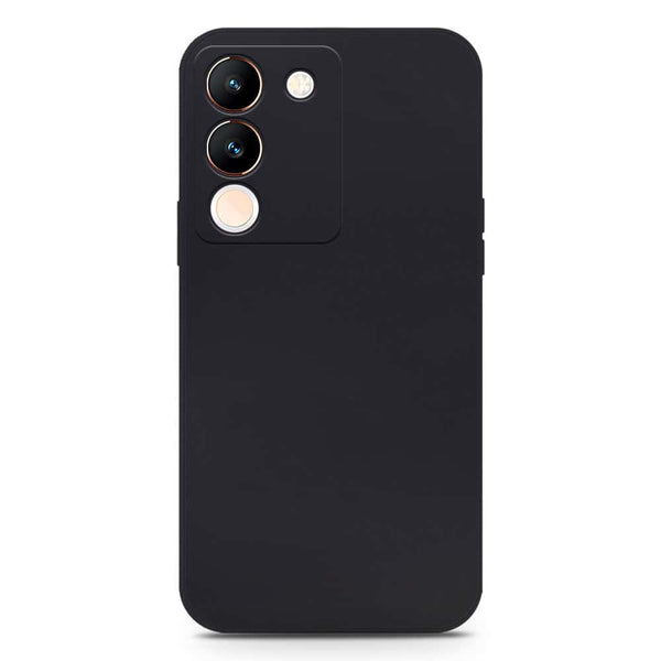 Skinlee Silica Gel Case - Black - Vivo V29e