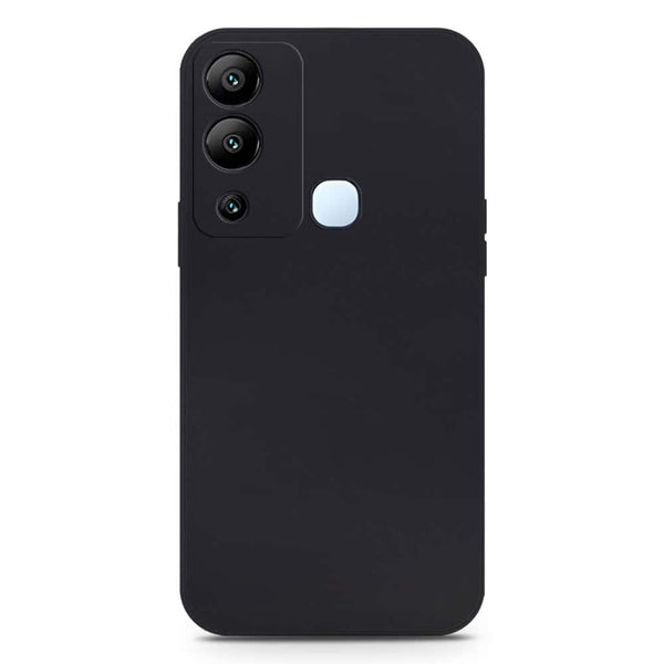 Skinlee Silica Gel Case - Black - Infinix Hot 12i