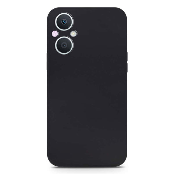 Skinlee Silica Gel Case - Black - Oppo Reno 8 Lite