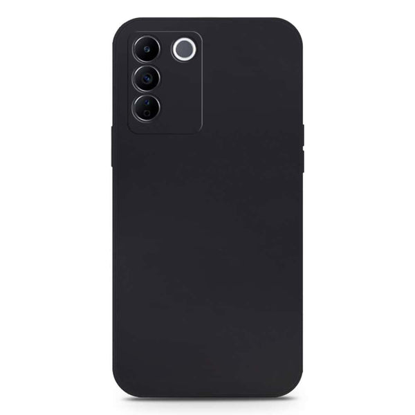 Skinlee Silica Gel Case - Black - Vivo V27e