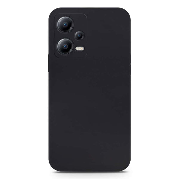 Skinlee Silica Gel Case - Black - Xiaomi Redmi Note 12 5G