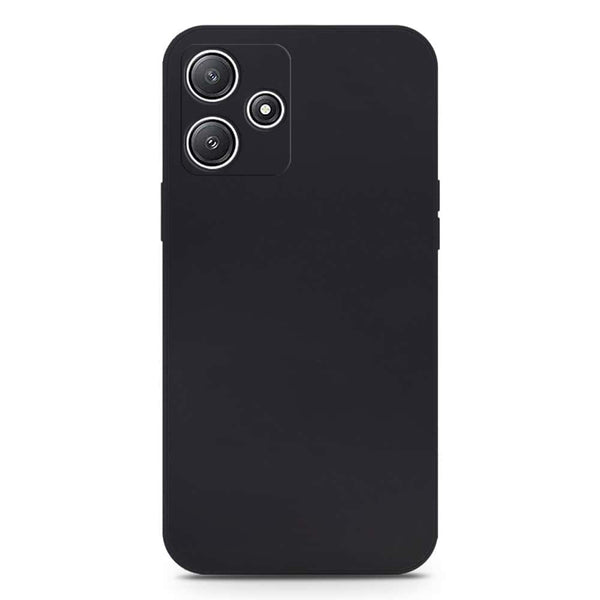 Skinlee Silica Gel Case - Black - Xiaomi Redmi Note 12R