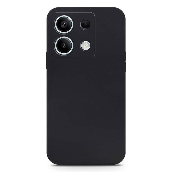 Skinlee Silica Gel Case - Black - Xiaomi Redmi Note 13