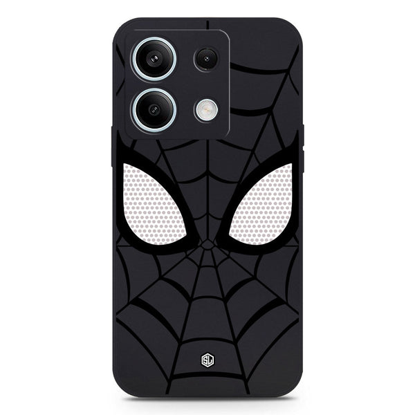 Cool Spider Design Soft Phone Case - Black - Xiaomi Redmi Note 13