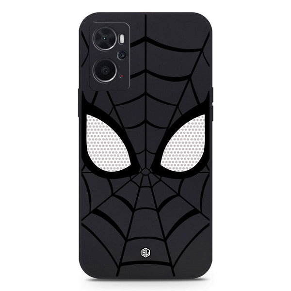 Cool Spider Design Soft Phone Case - Black - Oppo K10