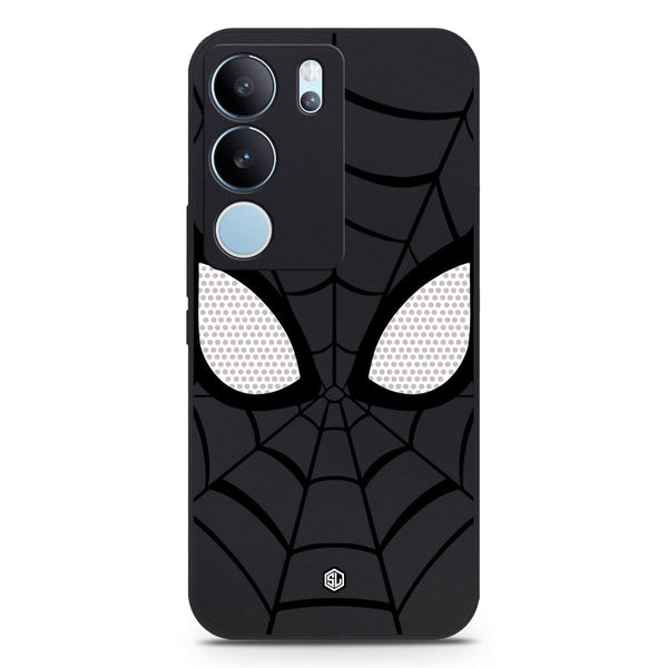 Cool Spider Design Soft Phone Case - Black - Vivo S17