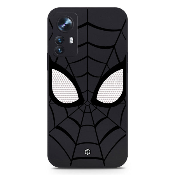 Cool Spider Design Soft Phone Case - Black - Xiaomi 12 Pro