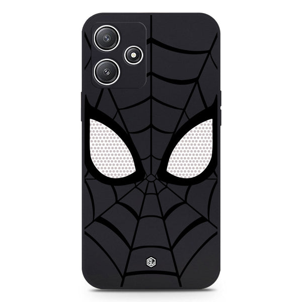 Cool Spider Design Soft Phone Case - Black - Xiaomi Redmi Note 12R