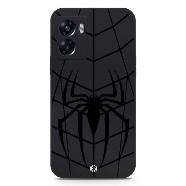 X-Spider Design Soft Phone Case - Black - Oppo A77