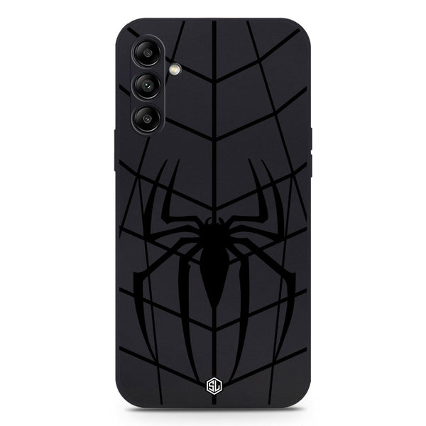 X-Spider Design Soft Phone Case - Black - Samsung Galaxy A04s