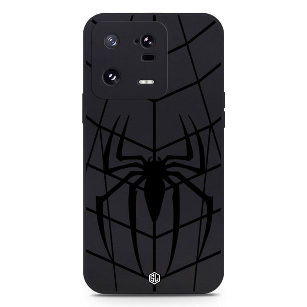 X-Spider Design Soft Phone Case - Black - Xiaomi 13 Pro