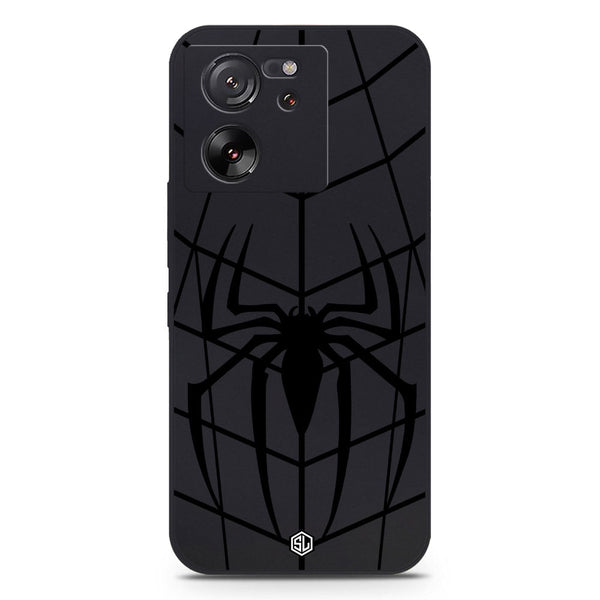 X-Spider Design Soft Phone Case - Black - Xiaomi 13T