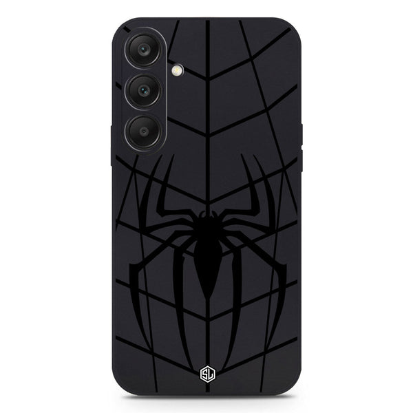 X-Spider Design Soft Phone Case - Black - Samsung Galaxy S24