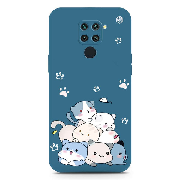 Cute Design Soft Phone Case - Silica Gel Case - Blue - Oppo A9 2020