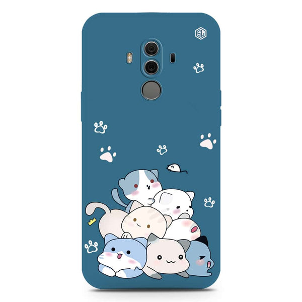 Cute Design Soft Phone Case - Silica Gel Case - Blue - Xiaomi Redmi 10 Prime