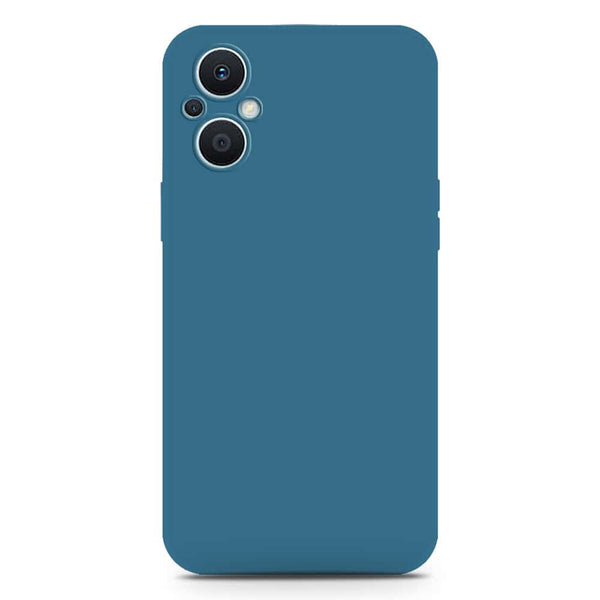 Skinlee Silica Gel Case - Blue - Oppo Reno 8 Lite