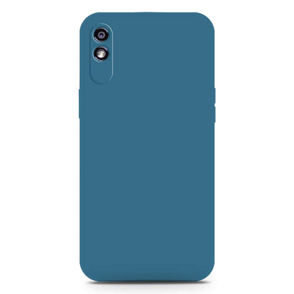 Skinlee Silica Gel Case - Blue - Xiaomi Redmi 9i