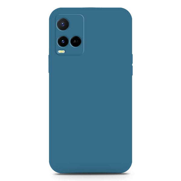 Skinlee Silica Gel Case - Blue - Vivo Y33s