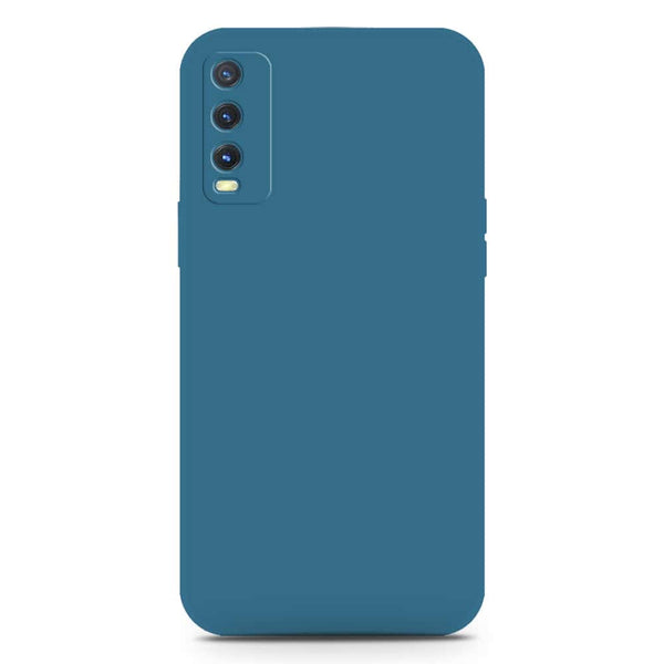 Skinlee Silica Gel Case - Blue - Vivo Y20T