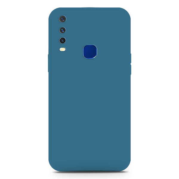 Skinlee Silica Gel Case - Blue - Vivo Y17