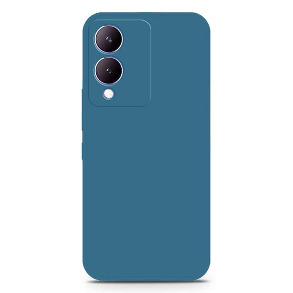 Skinlee Silica Gel Case - Blue - Vivo Y17s