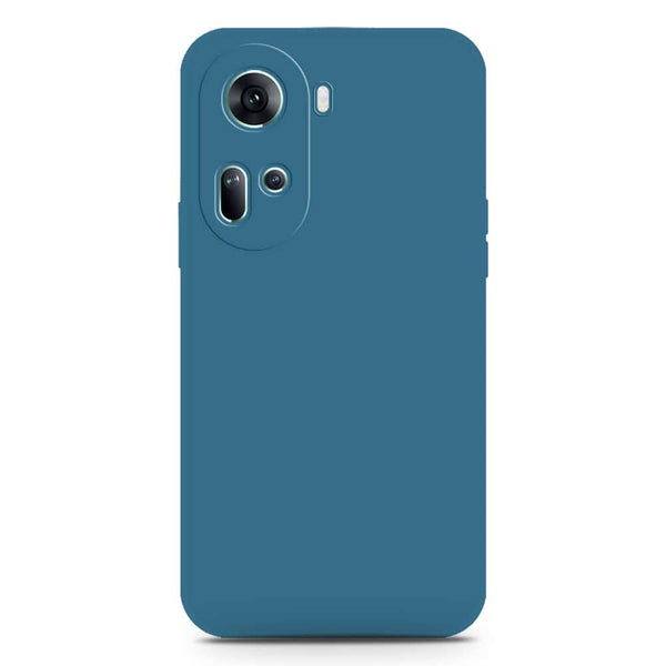 Skinlee Silica Gel Case - Blue - Oppo Reno 11 5G