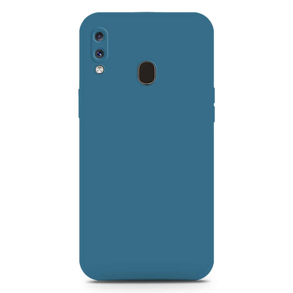 Skinlee Silica Gel Case - Blue - Samsung Galaxy A20