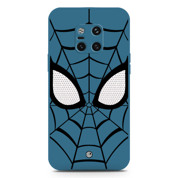 Cool Spider Design Soft Phone Case - Blue - Huawei Mate 20 Pro