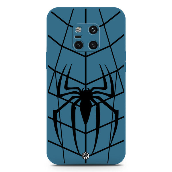 X- Spider Design Soft Phone Case - Blue - Huawei Mate 20 Pro