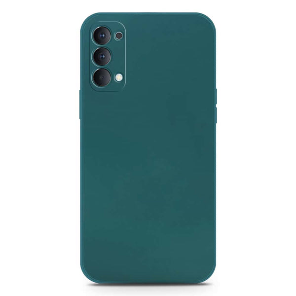 Skinlee Silica Gel Case - Darkgreen - Oppo Reno 4 5G