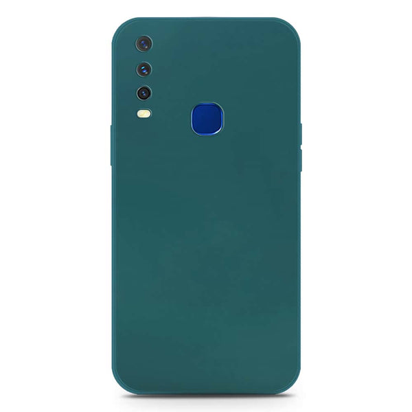 Skinlee Silica Gel Case - Darkgreen - Vivo Y17