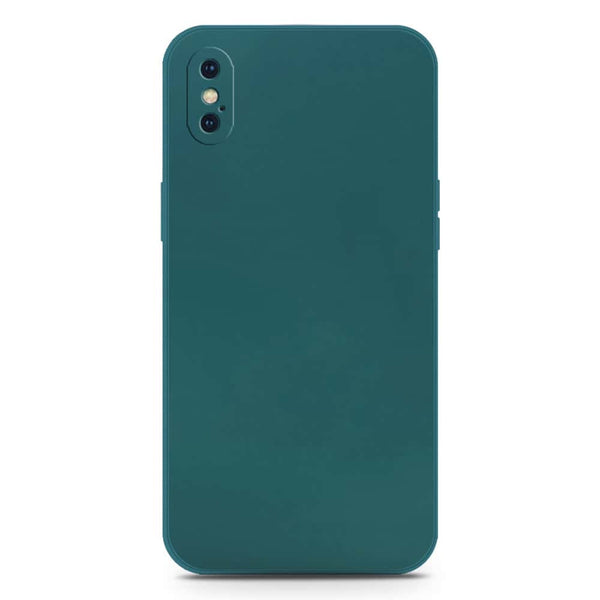 Skinlee Silica Gel Case - Darkgreen - iPhone XS / X