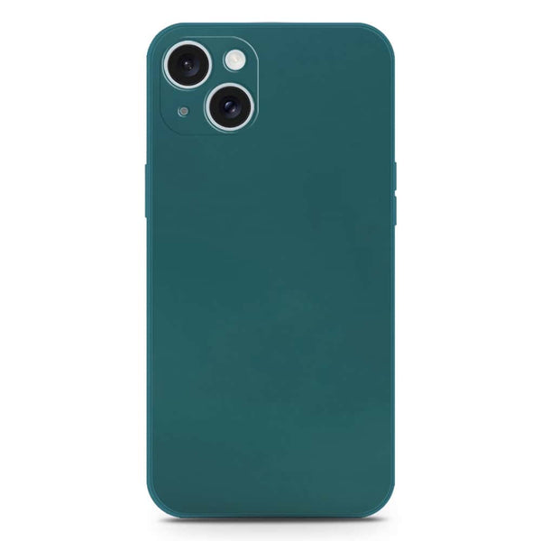 Skinlee Silica Gel Case - Darkgreen - iPhone 15