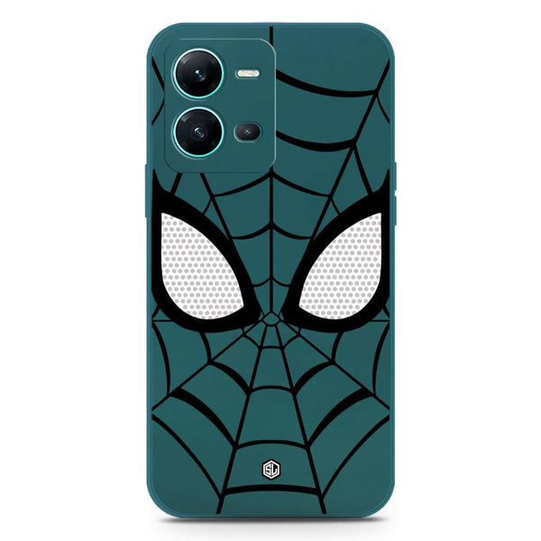 Cool Spider Design Soft Phone Case - Darkgreen - Vivo V25 5G